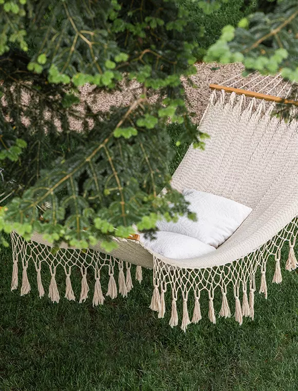 Hängematte im Garten